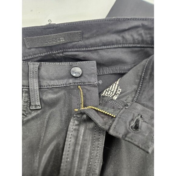 New Joe's The Charlie High Rise Skinny Ankle Jean Womens 25 Black Coated - Picture 8 of 8